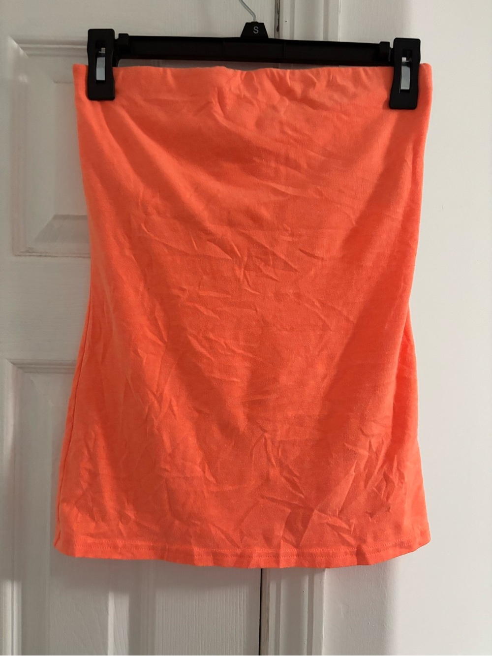 Women’s Neon Orange Tube Skirt